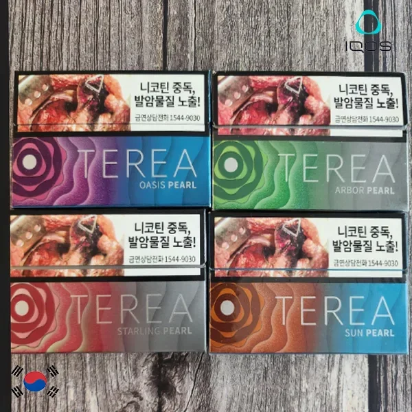 TEREA 煙彈-韓國版_全部口味現貨展示
